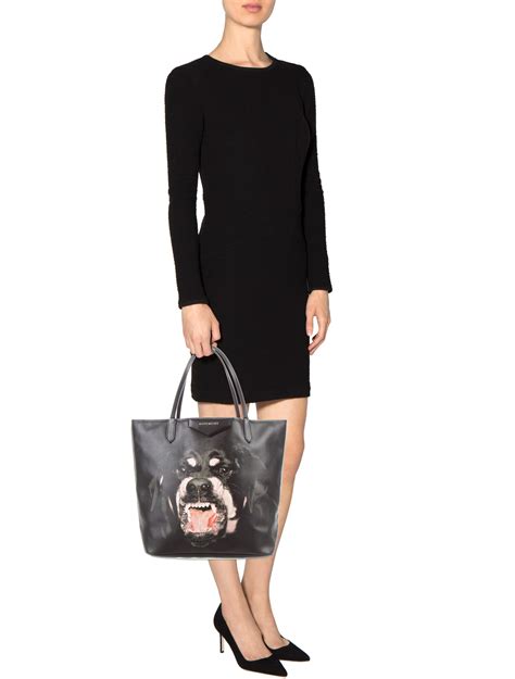 givenchy large rottweiler tote|Givenchy large tote.